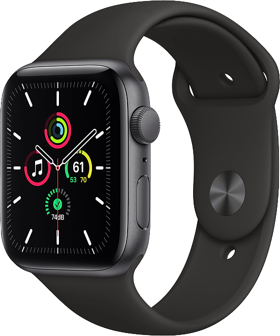 Apple Watch SE GPS, 44-mm-Aluminiumgehäuse, Sportarmband mieten ab 14,90 €  pro Monat | Grover