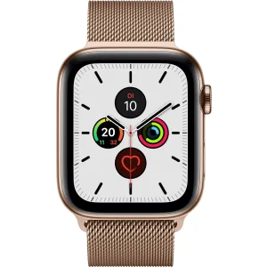 Apple Watch Series 5 GPS + Cellular, Stainless Steel, 44mm