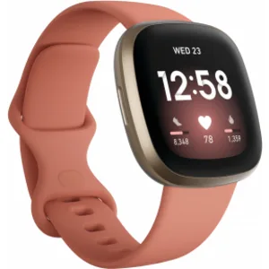 Fitbit Versa 3 Smartwatch, Aluminium, 41mm