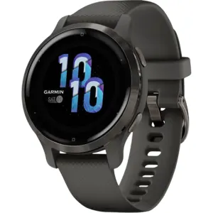 Garmin Venu 2s Smartwatch, faserverstärktes Polymergehäuse, 40 mm