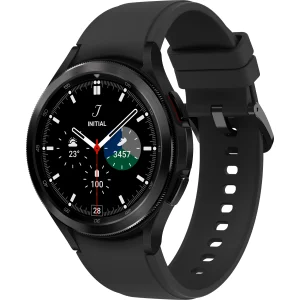 Samsung Galaxy Watch4 Clásico LTE Smartwatch, correa de acero inoxidable, 46 mm