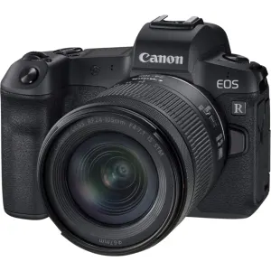 Canon EOS R Systemkamera, mit Objektiv RF 24-105 mm f/4.0-7.1 IS STM Kit