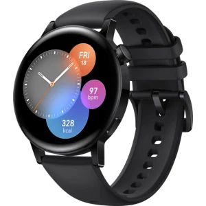 Huawei GT3 smartwatch, roestvrijstalen behuizing, 42 mm