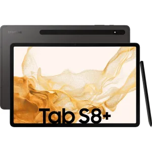 Samsung Tablet, Galaxy Tab S8+ - WiFi - Android 12 - 256GB