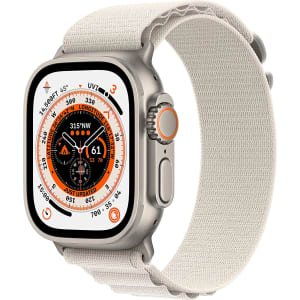 Apple Watch Ultra GPS + Cellular, caja de titanio, 49 mm