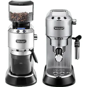 Delonghi Barista Bundle Dedica + Kaffemühle