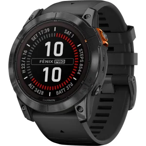 Garmin Fenix ​​7x Pro Solar Smartwatch, acero inoxidable, 51 mm