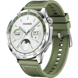 Huawei GT4 smartwatch, roestvrijstalen kast, 46 mm