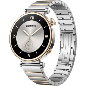 Huawei GT4 Smartwatch, Stainless Steel Case, 41mm