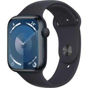 Apple Watch Series 9 GPS, aluminium behuizing, 45 mm