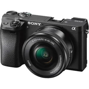 Sony A6300 + 16-50mm 3.5-5.6 OSS PZ, Camera kit