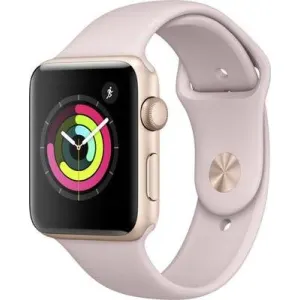 Apple Watch Serie 3 GPS, 42-mm-Aluminiumgehäuse, Sportarmband