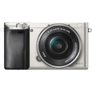 Sony Alpha 6000 Systemkamera, mit Objektiv E PZ 16-50 mm f/3.5-5.6 OSS
