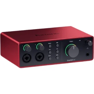 Focusrite Scarlett 4i4 (4th Gen) Audio Interface