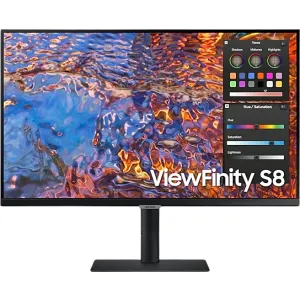 Samsung - 27" UHD Monitor ViewFinity S8 S27B800PXP