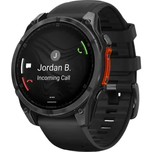 Reloj inteligente Garmin Fēnix® 8, acero inoxidable, 47 mm