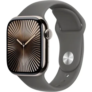 Apple Watch Series 10 GPS + Cellular, Titanium Case, 46mm