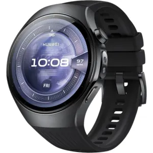 Huawei Watch 5 Smartwatch, Stainless Steel Case, 46mm