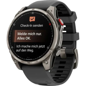 Garmin fēnix 8 Pro – AMOLED LTE Smartwatch, Titan-Gehäuse, 47 mm
