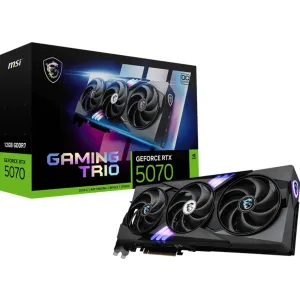 MSI MSI GeForce RTX 5070 12G GAMING TRIO OC Tarjeta gráfica