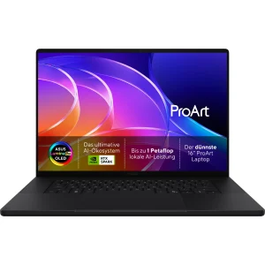 ASUS ProArt P16 H7607BA-SE176X Laptop - NVIDIA® RTX Spark™-N1X0 - 64GB - 1TB SSD - NVIDIA® Blackwell RTX GPU - German (QWERTZ)