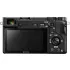 Black Sony Alpha 6400 Systeemcamera, met lens E PZ 16-50 mm f/3.5-5.6 OSS.3