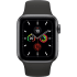 Black Apple Watch Series 5 GPS, Aluminium behuizing, 44 mm.1