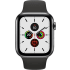 Schwarz Apple Watch Series 5 GPS + Cellular, Edelstahlgehäuse,  40 mm.1