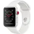 White Apple Watch Series 3 GPS + Cellular, 42mm Aluminium case, Sport band.2