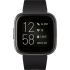 Black Fitbit Versa 2 smartwatch, Aluminium behuizing, 40 mm.2
