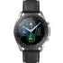 Mystic Silber Samsung Galaxy Watch3, 45mm Stainless steel case, Real leather band.2