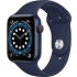 Donkere marine Apple Watch Series 6 GPS + Cellular, Aluminium behuizing, 44mm.1