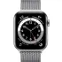 Zilver Apple Watch Series 6 GPS + mobiel, roestvrijstalen behuizing, 40 mm.2