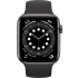 Black Apple Watch Series 6 GPS, Aluminium case, 44mm.2