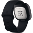 Kohlenstoff und Graphit Fitbit Sense Smartwatch, Edelstahlgehäuse, 41 mm.4