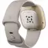 Lunar white & Soft gold Fitbit Sense Smartwatch, Stainless steel case, 41mm.4