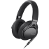 Zwart Sony MDR-1AM2 On-ear hoofdtelefoon met hoge resolutie.1