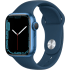 Blue Apple Watch Series 7 GPS, Aluminium Case, 41mm.1