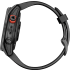 Negro Garmin Fenix ​​7 Solar Smartwatch, correa de acero inoxidable, 47 mm.4