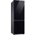 Clean Black Samsung Bespoke Fridge Freezer Combo RL-34A6B0D22.1