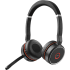 Black Jabra Evolve 75 UC Stereo (Incl. Charging station) Noise-cancelling Wireless Office Headphones.3