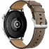 Brown Huawei GT3 smartwatch, roestvrijstalen behuizing, 46 mm.4