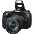 Black Canon EOS 90D Systeemcamera, met lens EF-S 18-135mm f/3.5-5.6 IS USM.3