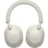 Silver Sony WH-1000 XM5 Noise-cancelling Over-ear Bluetooth headphones.4