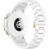 White Huawei GT 3 Pro smartwatch, keramische case, 43 mm.3