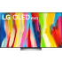 Black LG TV 55" OLED55C27LA UHD 4K.1