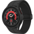 Black Titanium Samsung Galaxy 5 Pro Smartwatch, Titangehäuse, 45 mm.1