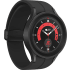 Titanio Negro Samsung Galaxy Watch5 Pro Smartwatch, correa de titanio, 45 mm.3