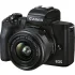 Black Canon EOS M50 Mark II + EOS-M 15-45mm - kit.1