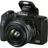 Black Canon EOS M50 Mark II + EOS-M 15-45mm - kit.3